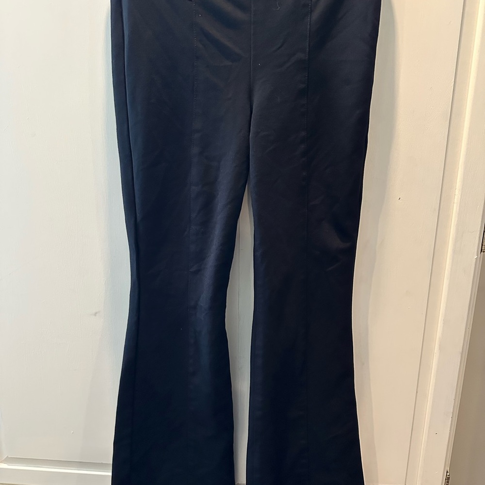 Anne Klein Classic Black Trousers w/ Elastic Waistband